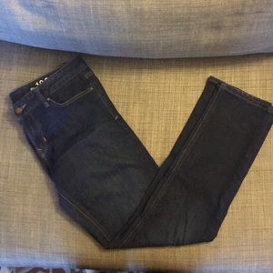 GAP real straight darkwash jeans